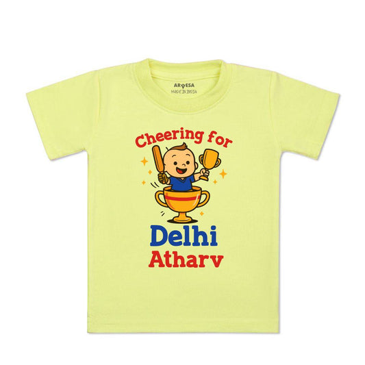 Arvesa Cheering For Delhi Baby Boy & Girl Dress