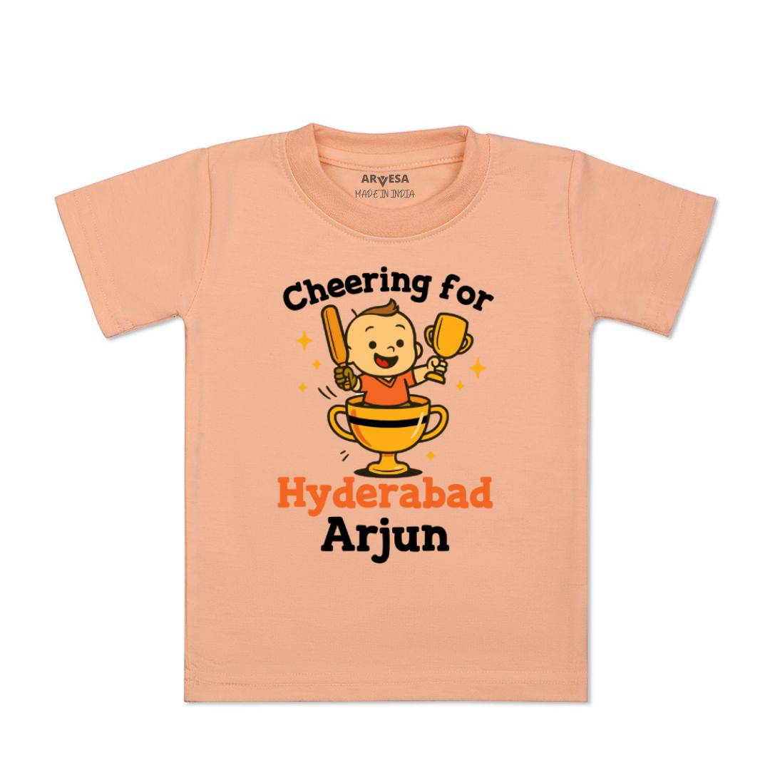 Arvesa Cheering For Hyderabad Baby Boy & Girl Dress