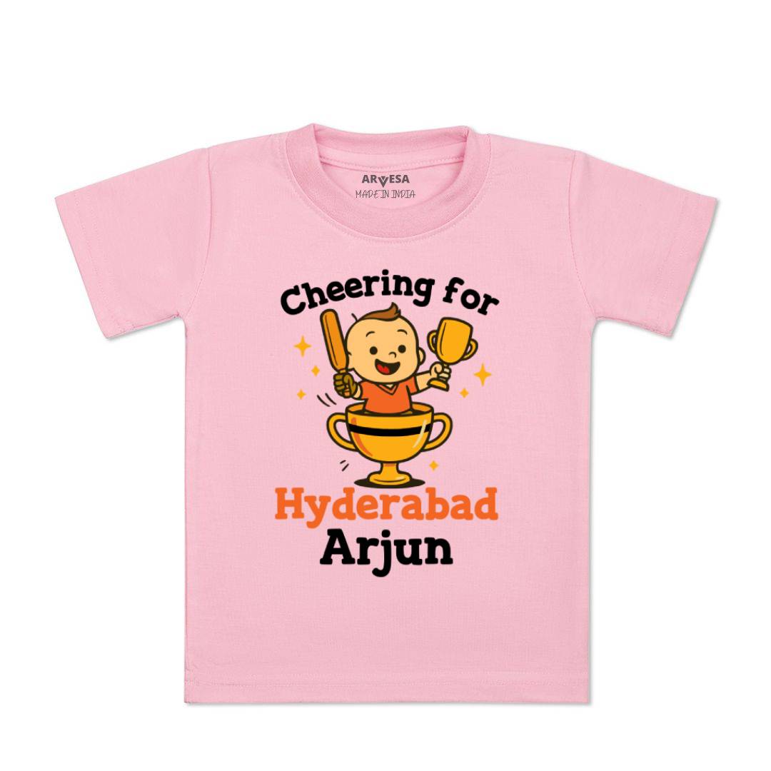 Arvesa Cheering For Hyderabad Baby Boy & Girl Dress