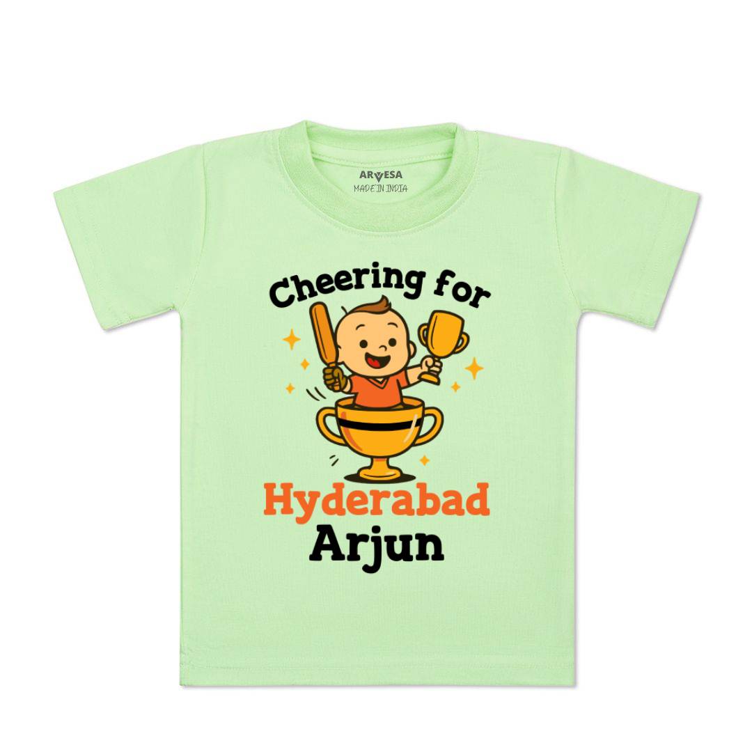 Arvesa Cheering For Hyderabad Baby Boy & Girl Dress
