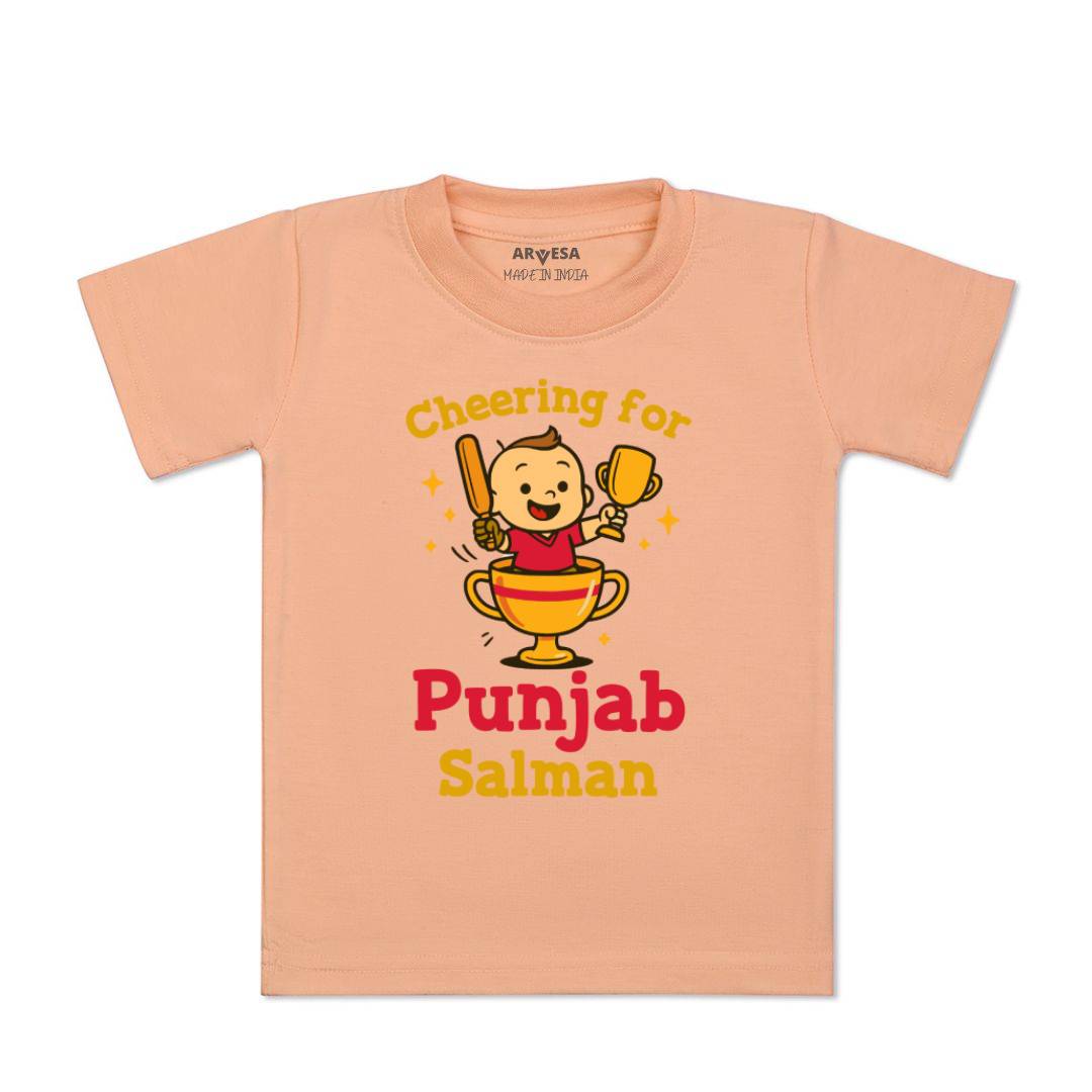 Arvesa Cheering For Punjab Baby Boy & Girl Dress