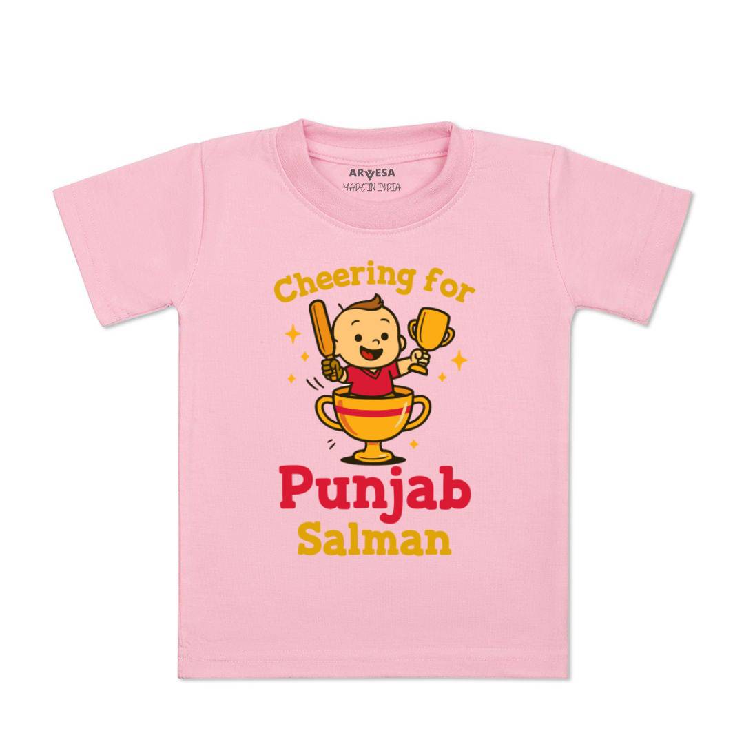 Arvesa Cheering For Punjab Baby Boy & Girl Dress