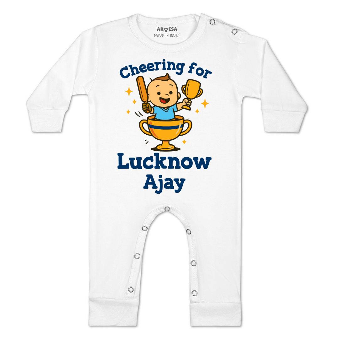Arvesa Cheering For Lucknow Baby Boy & Girl Dress