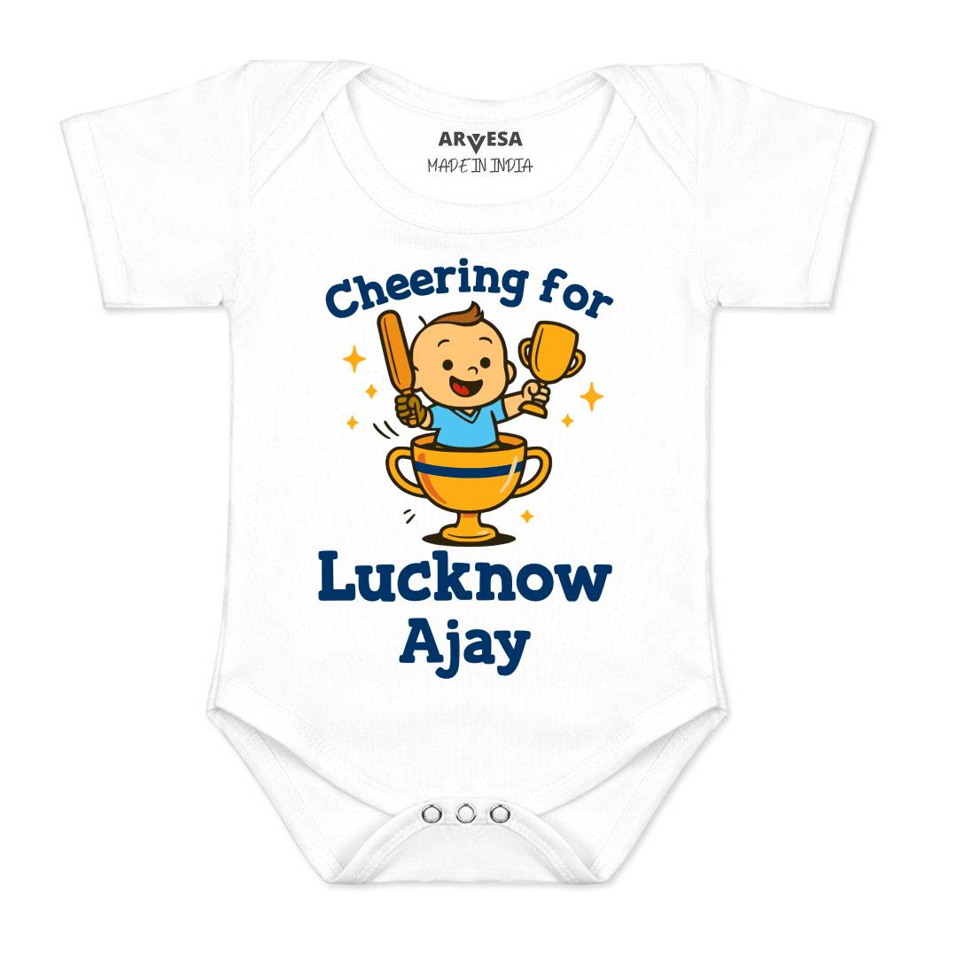 Arvesa Cheering For Lucknow Baby Boy & Girl Dress