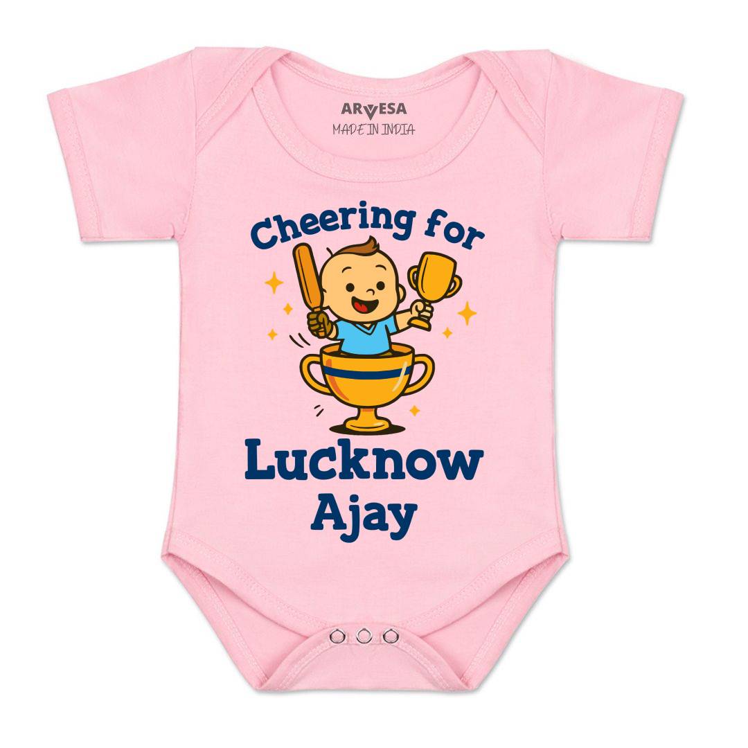Arvesa Cheering For Lucknow Baby Boy & Girl Dress