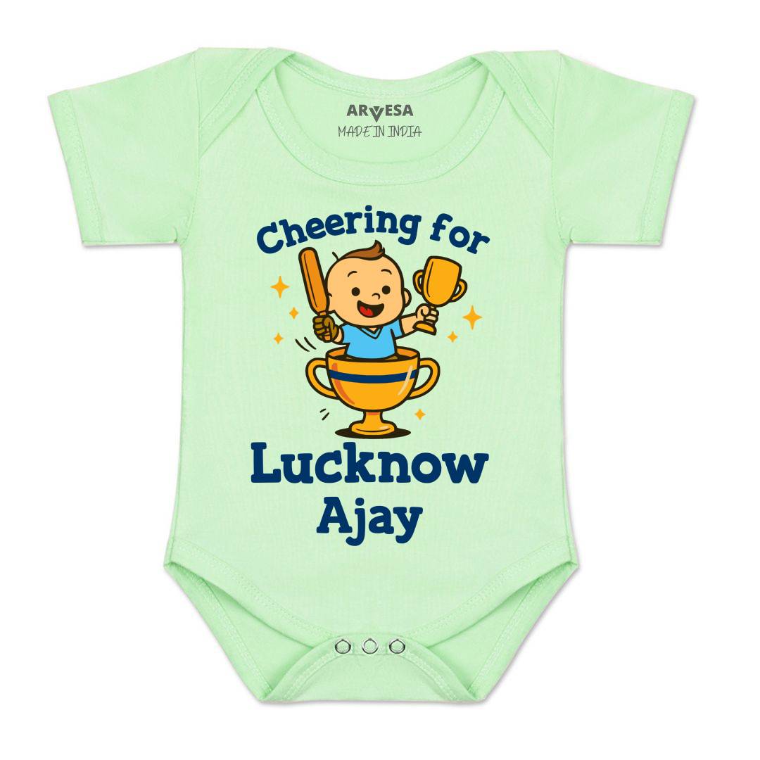 Arvesa Cheering For Lucknow Baby Boy & Girl Dress