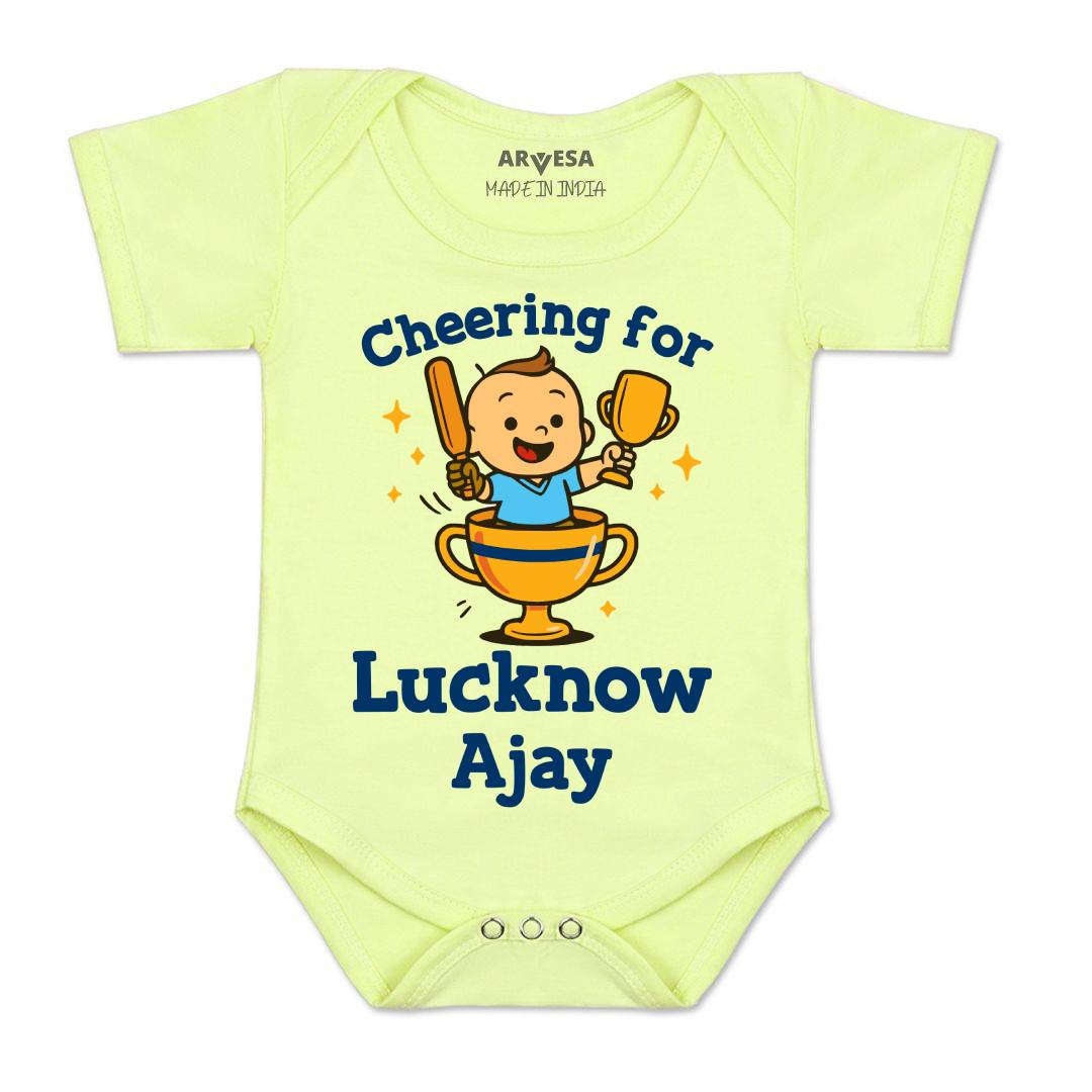 Arvesa Cheering For Lucknow Baby Boy & Girl Dress