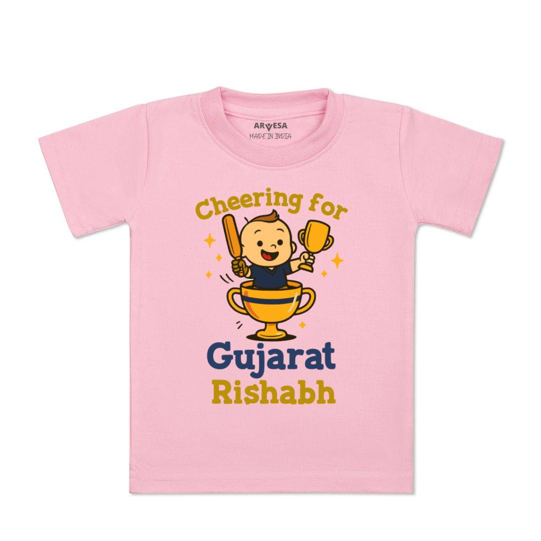 Arvesa Cheering For Gujarat Baby Boy & Girl Dress