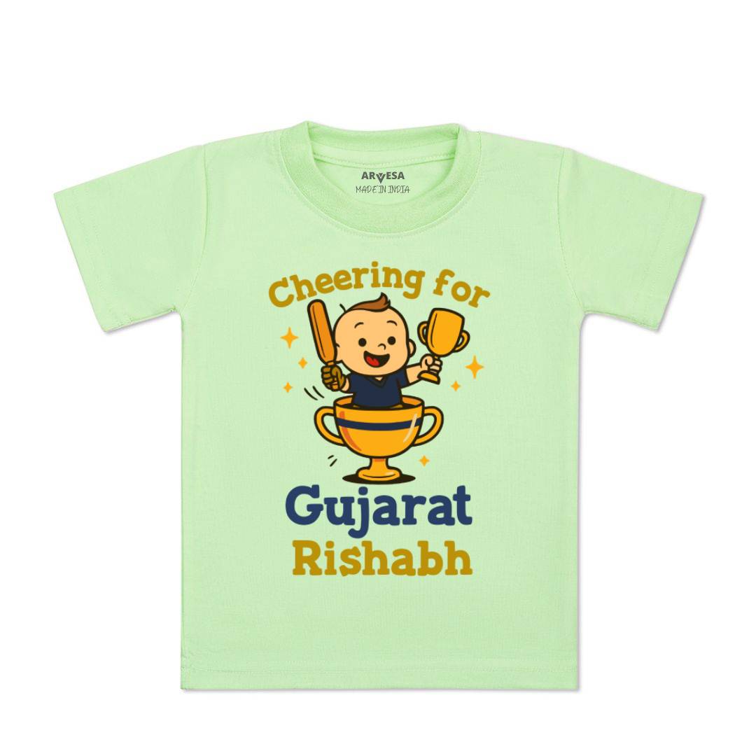 Arvesa Cheering For Gujarat Baby Boy & Girl Dress