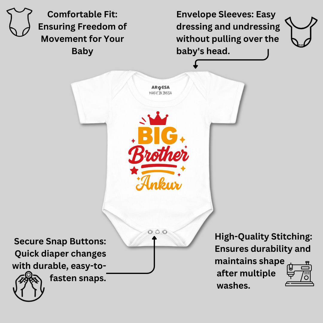 Arvesa Big Brother Baby Boy & Girl Dress