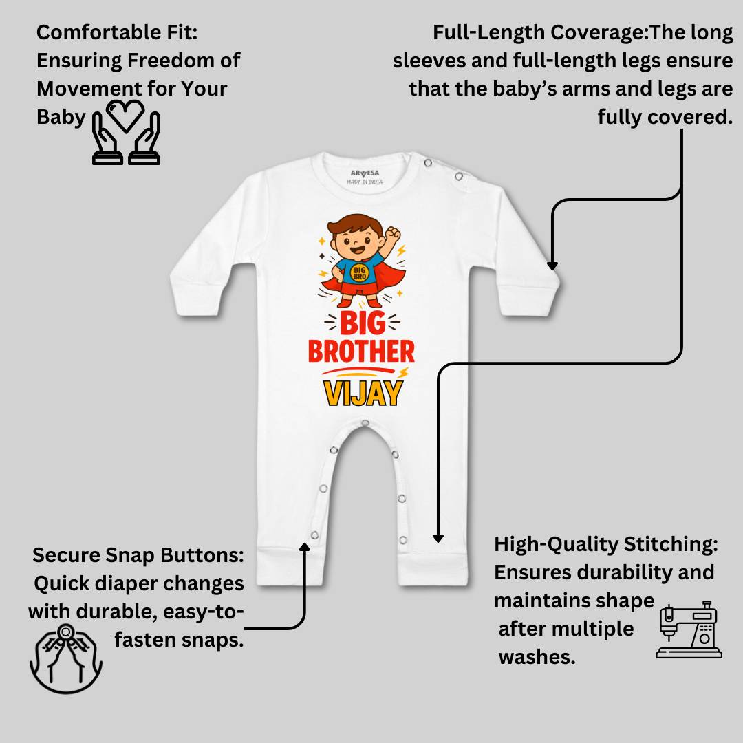 Arvesa Big Brother Baby Boy & Girl Dress