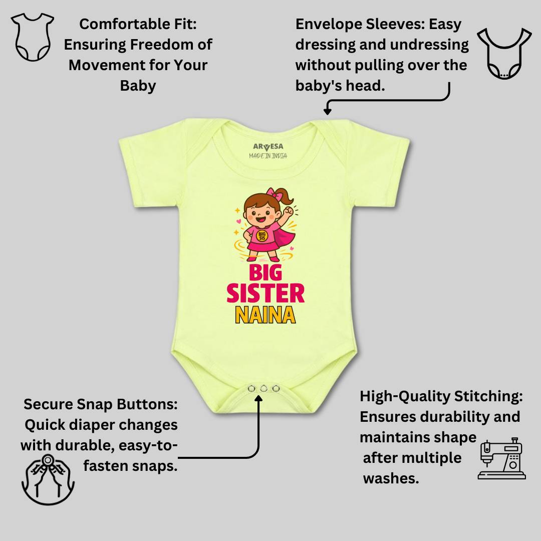 Arvesa Big Sister Baby Boy & Girl Dress
