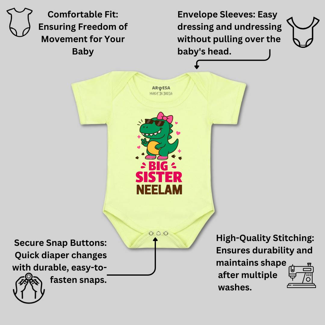 Arvesa Big Sister Baby Boy & Girl Dress