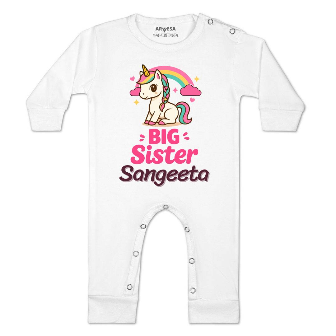 Arvesa Big Sister Baby Boy & Girl Dress