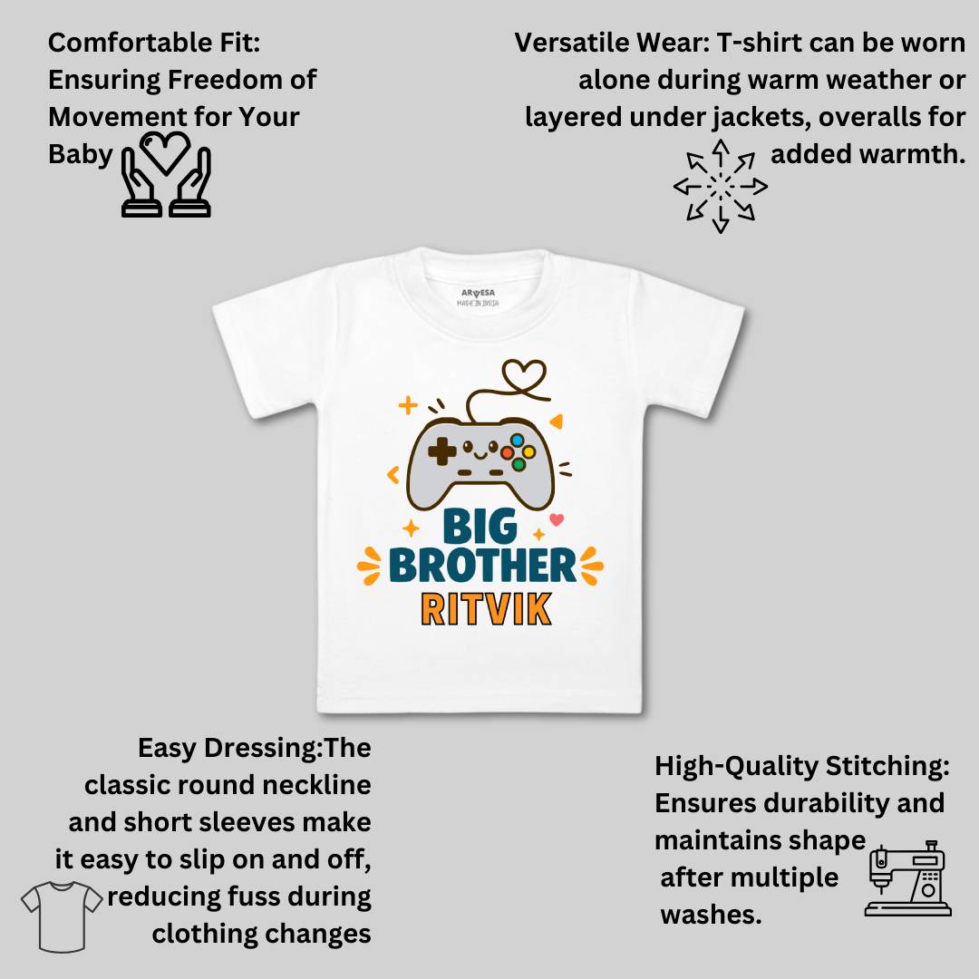 Arvesa Big Brother Baby Boy & Girl Dress