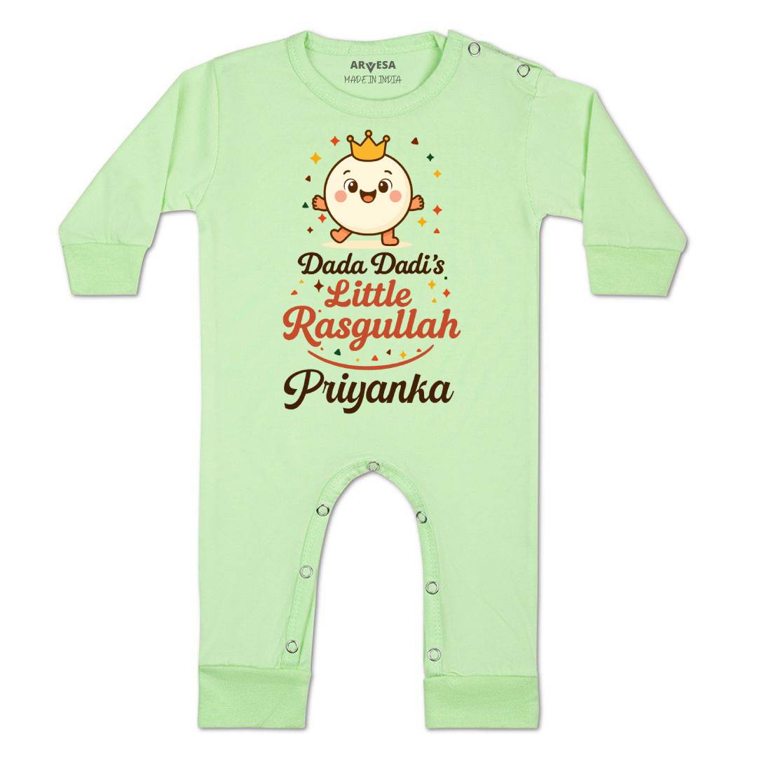 Arvesa Dada Dadi Little Rasgullah Baby Boy & Girl Dress