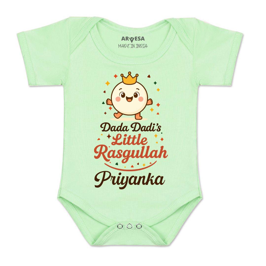 Arvesa Dada Dadi Little Rasgullah Baby Boy & Girl Dress