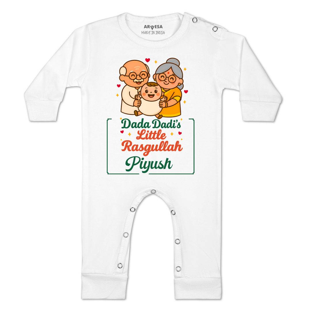 Arvesa Dada Dadi Little Rasgullah Baby Boy & Girl Dress