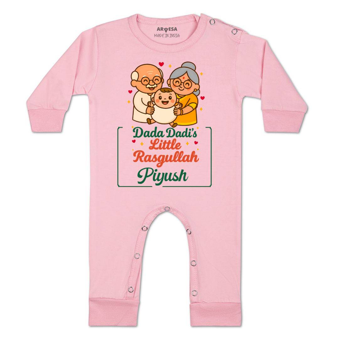 Arvesa Dada Dadi Little Rasgullah Baby Boy & Girl Dress