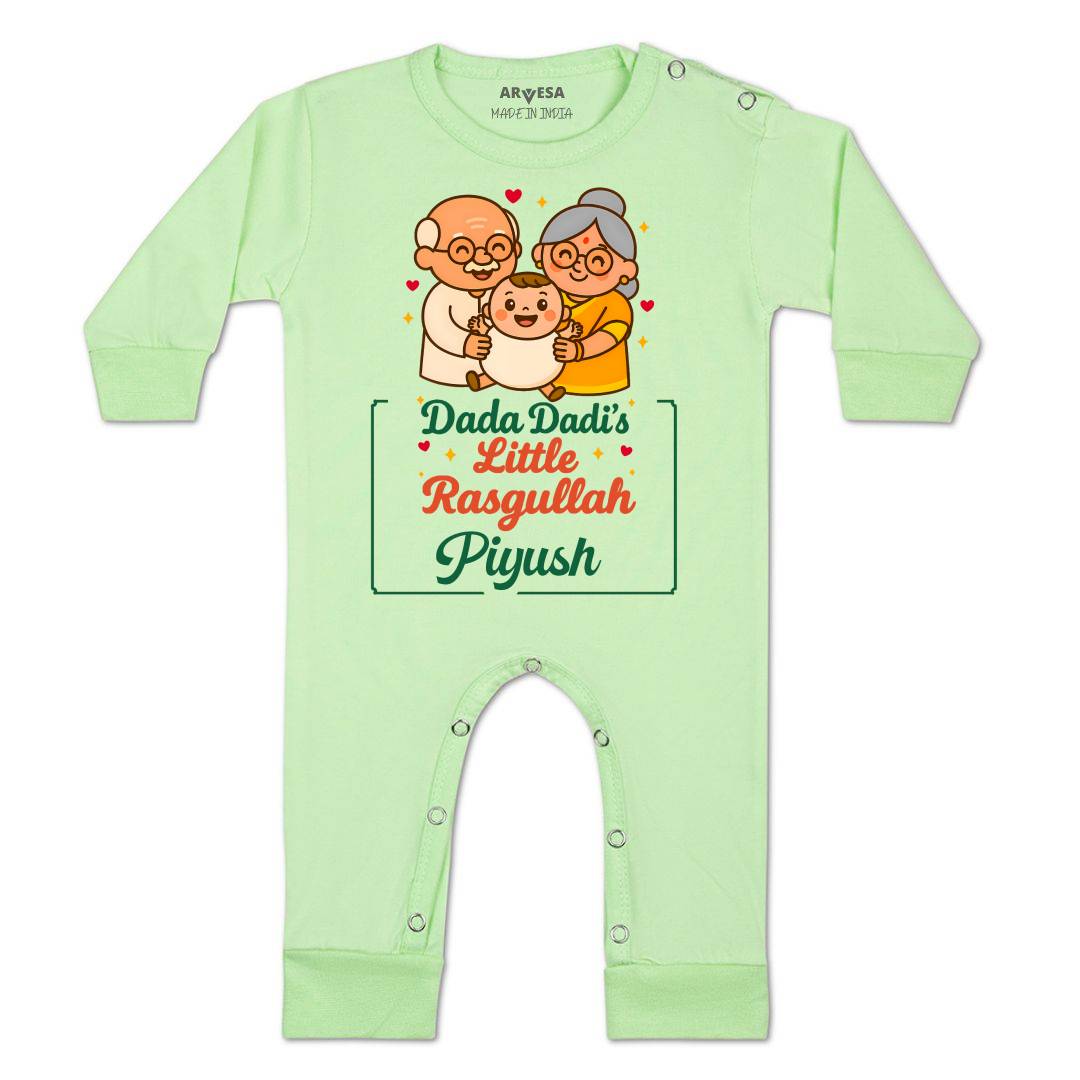 Arvesa Dada Dadi Little Rasgullah Baby Boy & Girl Dress