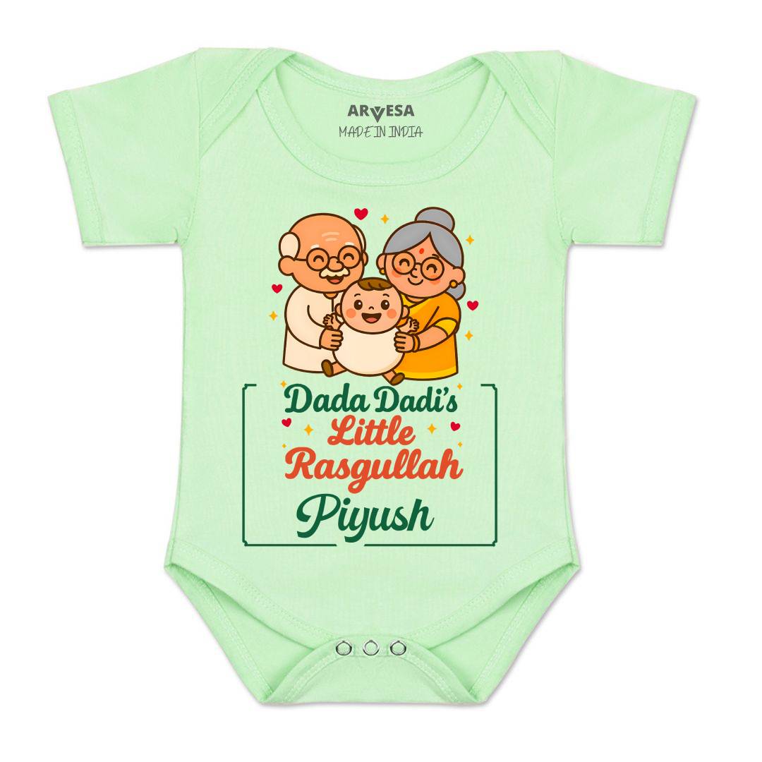 Arvesa Dada Dadi Little Rasgullah Baby Boy & Girl Dress