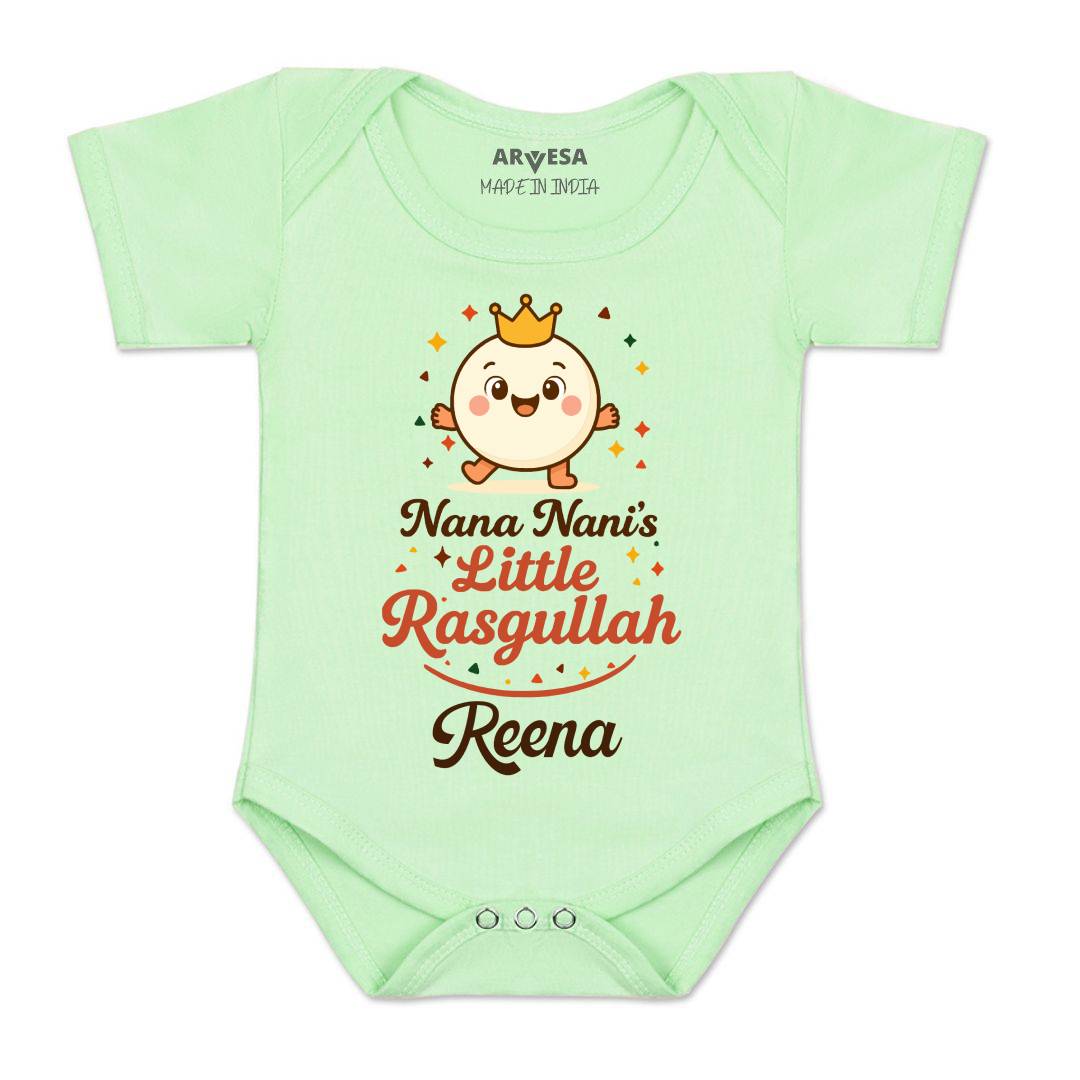Arvesa Nana Nani Little Rasgullah Baby Boy & Girl Dress