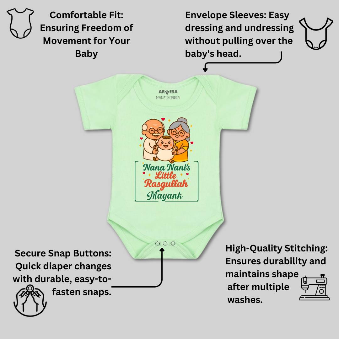 Arvesa Nana Nani Little Rasgullah Baby Boy & Girl Dress