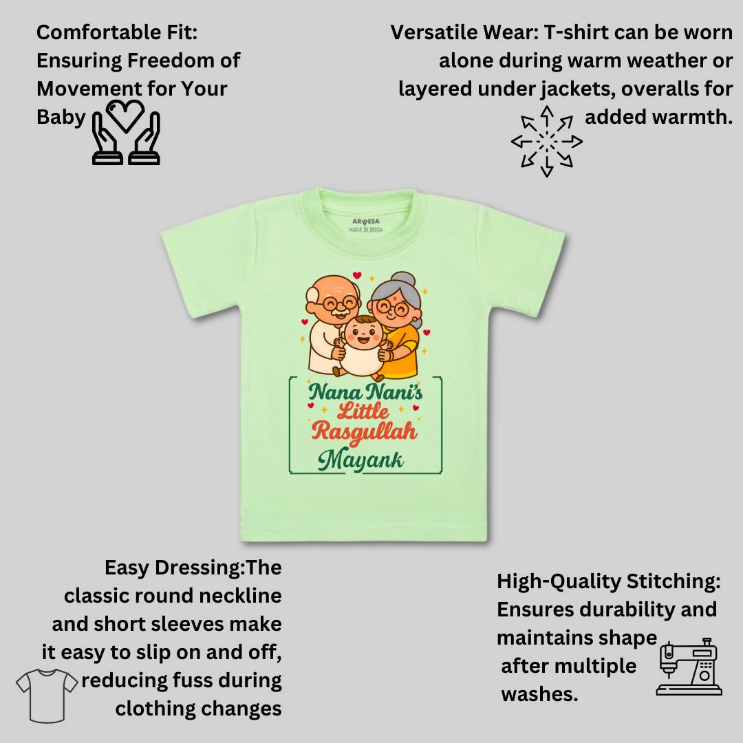 Arvesa Nana Nani Little Rasgullah Baby Boy & Girl Dress