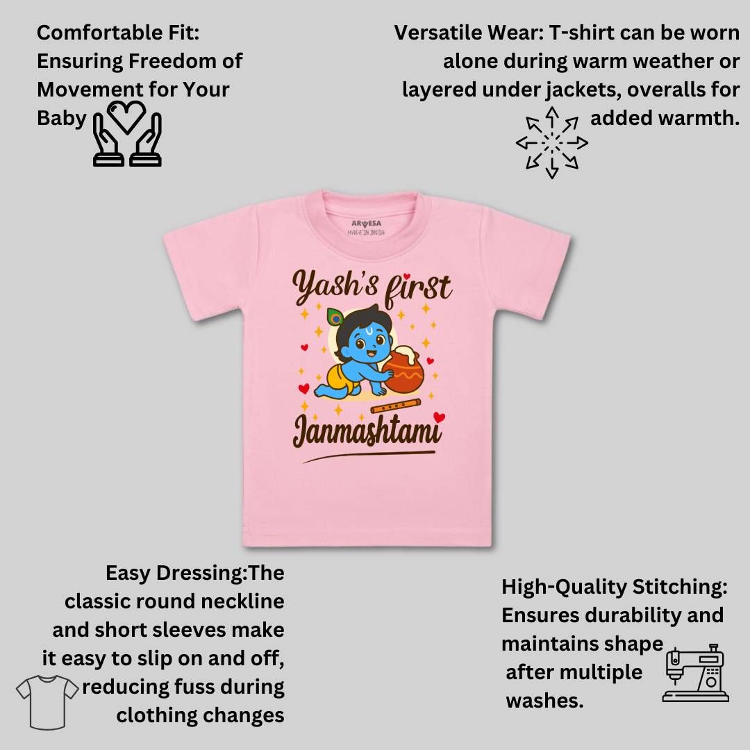 Arvesa My First Janmashtami  Baby Boy & Girl Dress