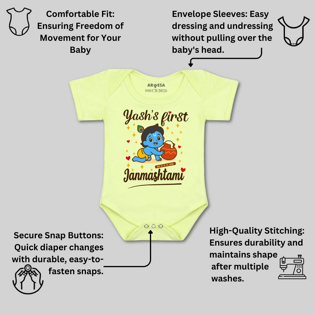 Arvesa My First Janmashtami  Baby Boy & Girl Dress