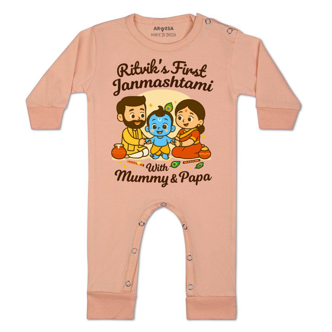 Arvesa My First Janmashtami  Baby Boy & Girl Dress