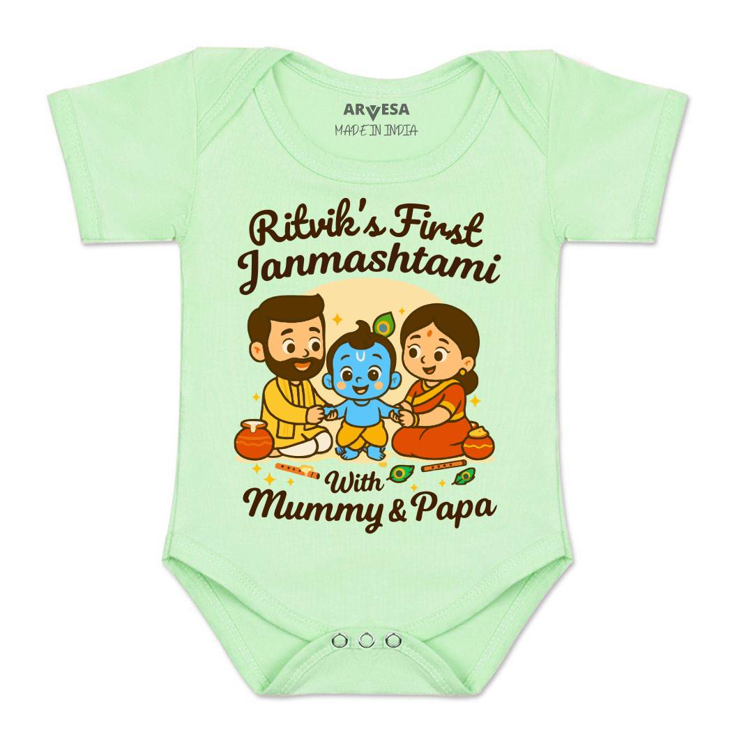Arvesa My First Janmashtami  Baby Boy & Girl Dress