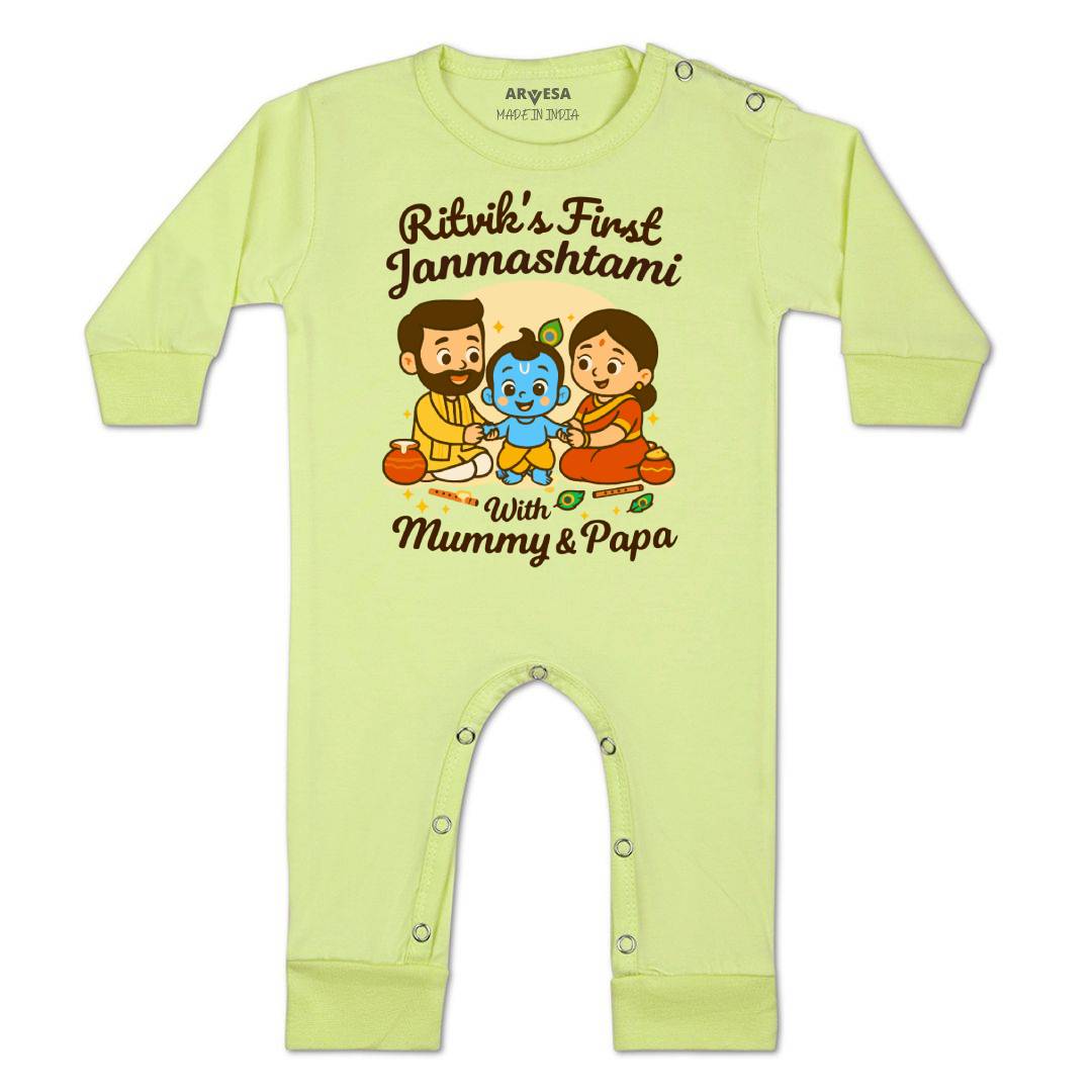 Arvesa My First Janmashtami  Baby Boy & Girl Dress