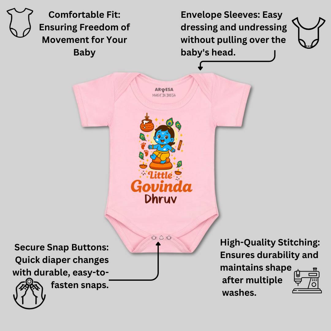 Arvesa My First Janmashtami  Baby Boy & Girl Dress