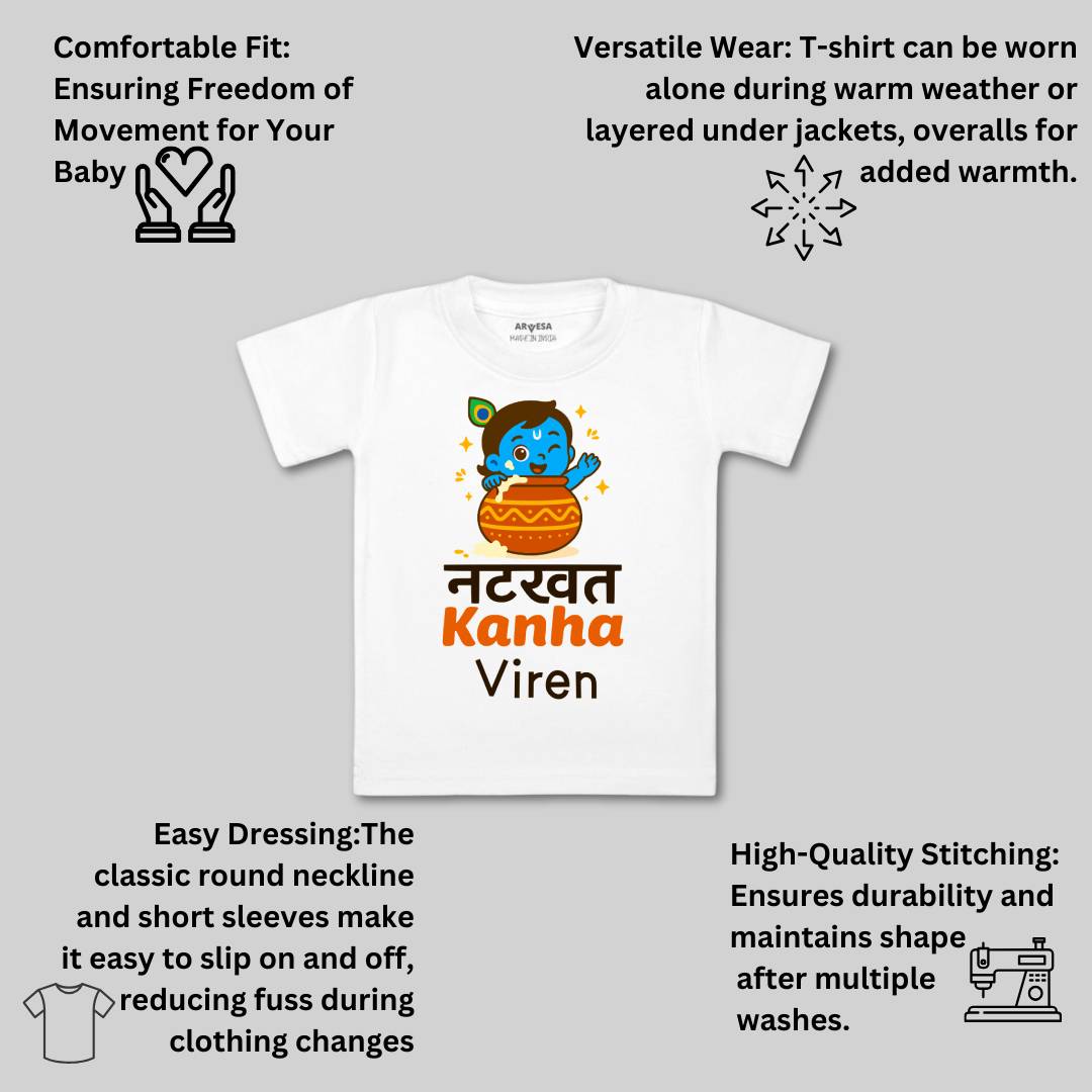 Arvesa My First Janmashtami  Baby Boy & Girl Dress
