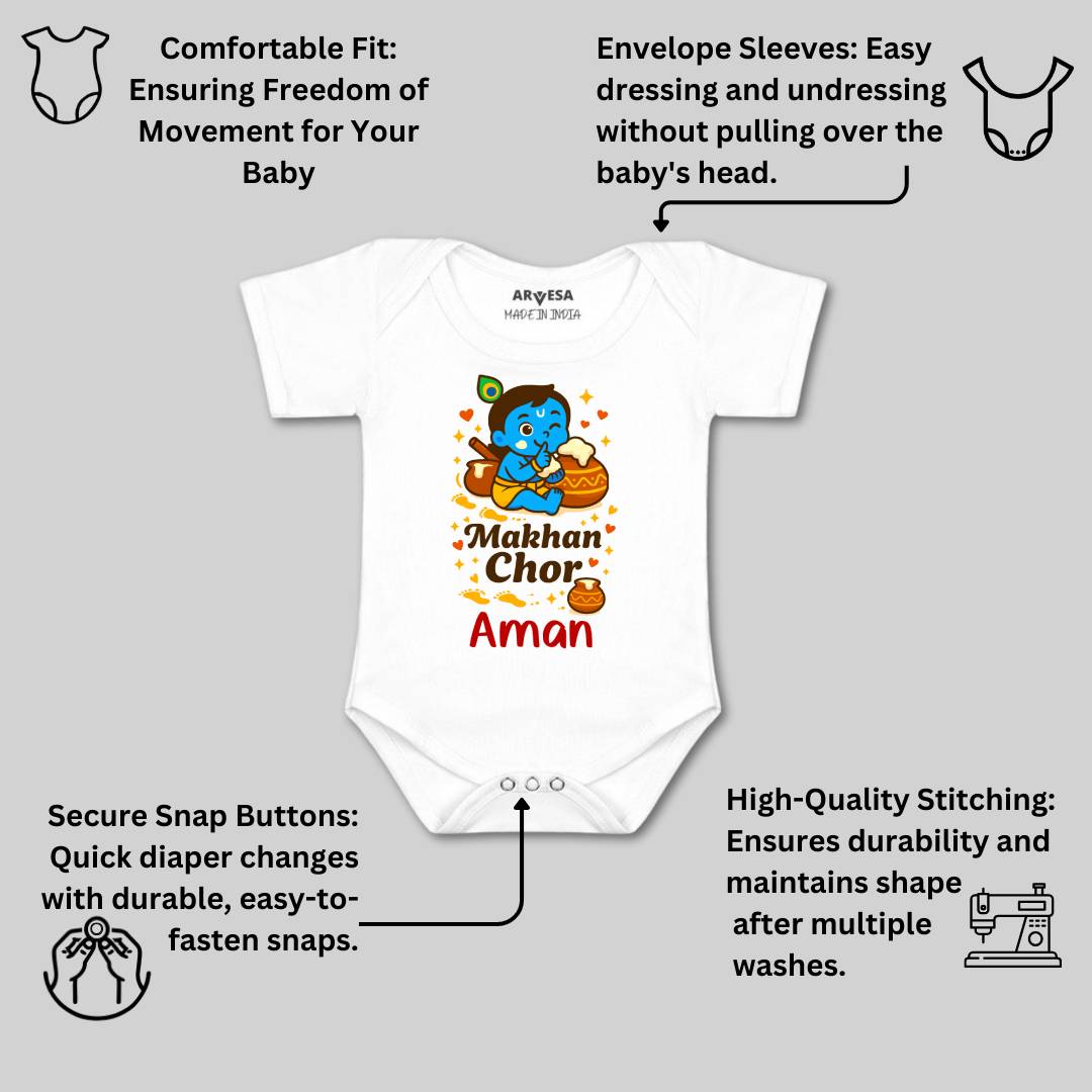 Arvesa My First Janmashtami  Baby Boy & Girl Dress