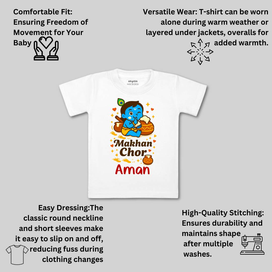 Arvesa My First Janmashtami  Baby Boy & Girl Dress