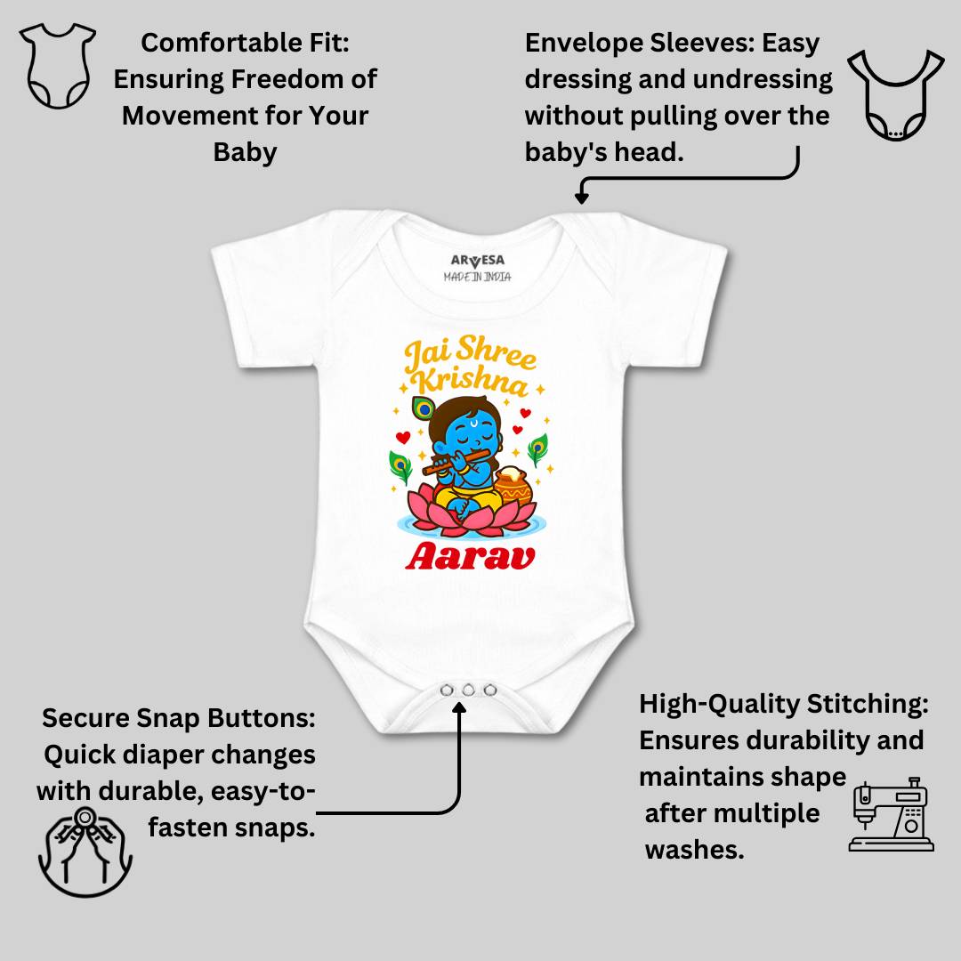 Arvesa My First Janmashtami  Baby Boy & Girl Dress