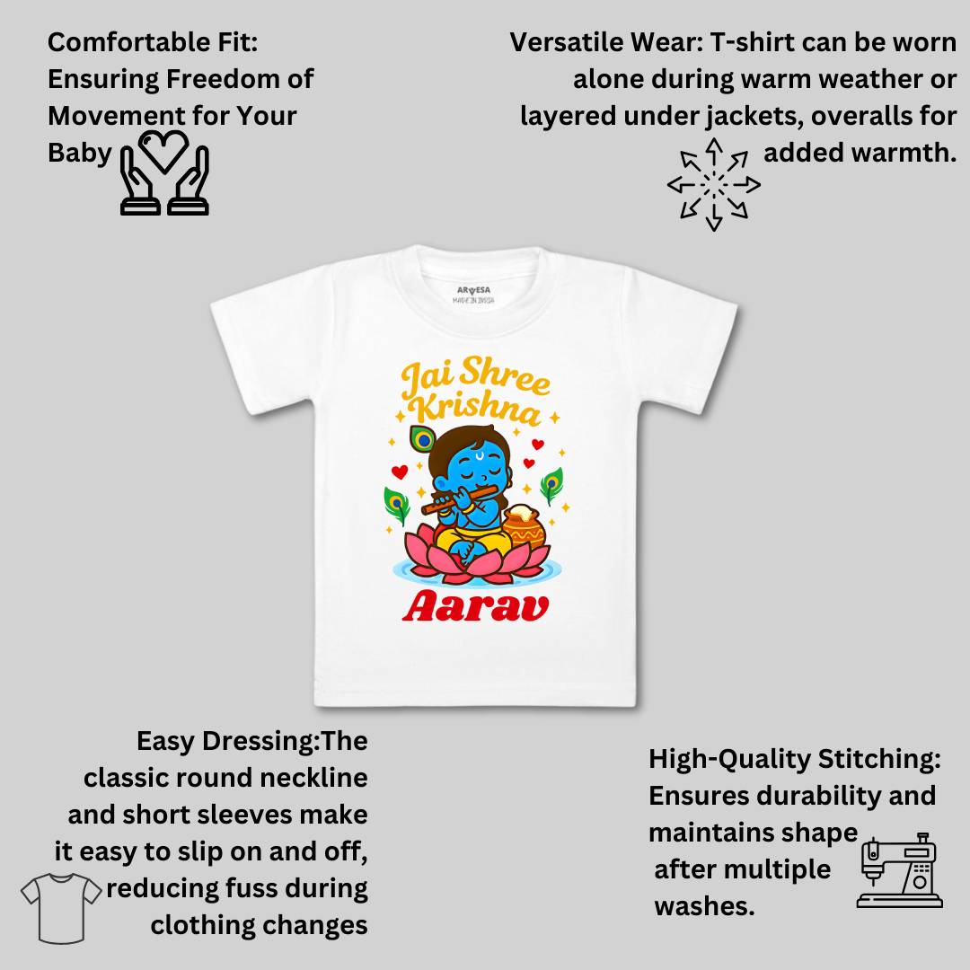 Arvesa My First Janmashtami  Baby Boy & Girl Dress