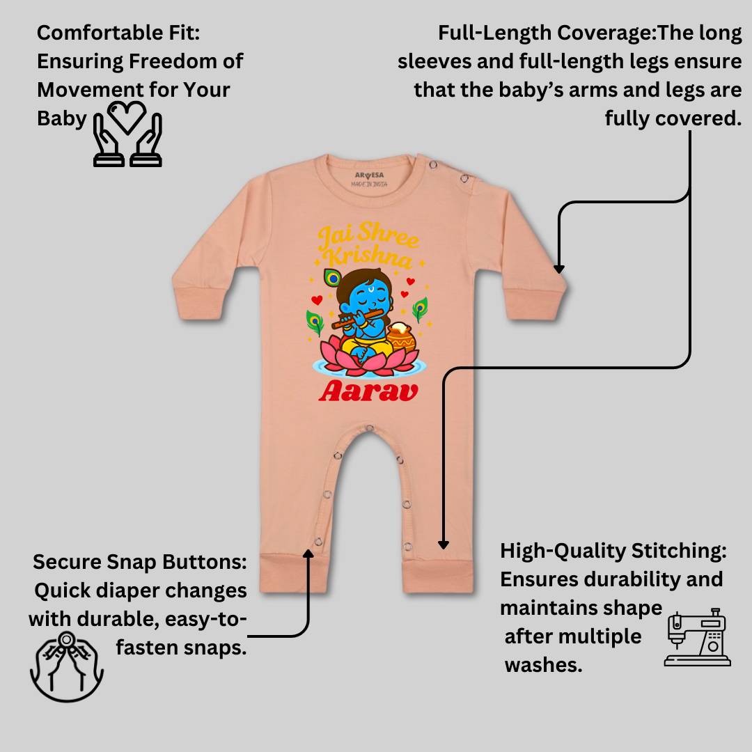 Arvesa My First Janmashtami  Baby Boy & Girl Dress
