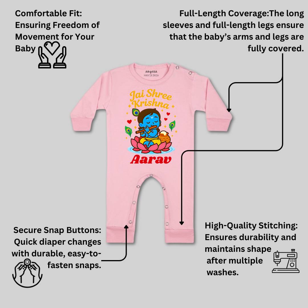 Arvesa My First Janmashtami  Baby Boy & Girl Dress