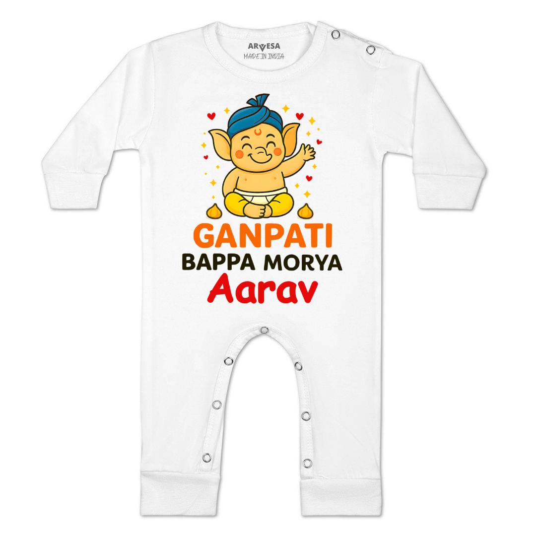 Arvesa My First Ganesh Chaturthi  Baby Boy & Girl Dress