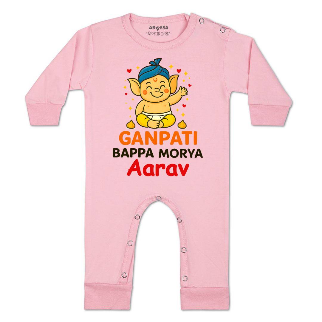 Arvesa My First Ganesh Chaturthi  Baby Boy & Girl Dress