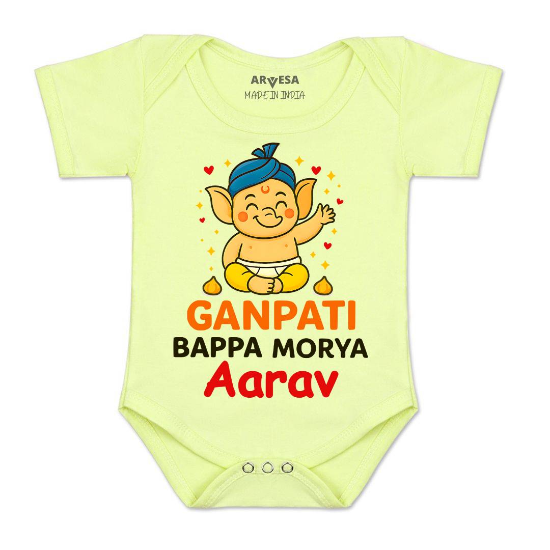 Arvesa My First Ganesh Chaturthi  Baby Boy & Girl Dress