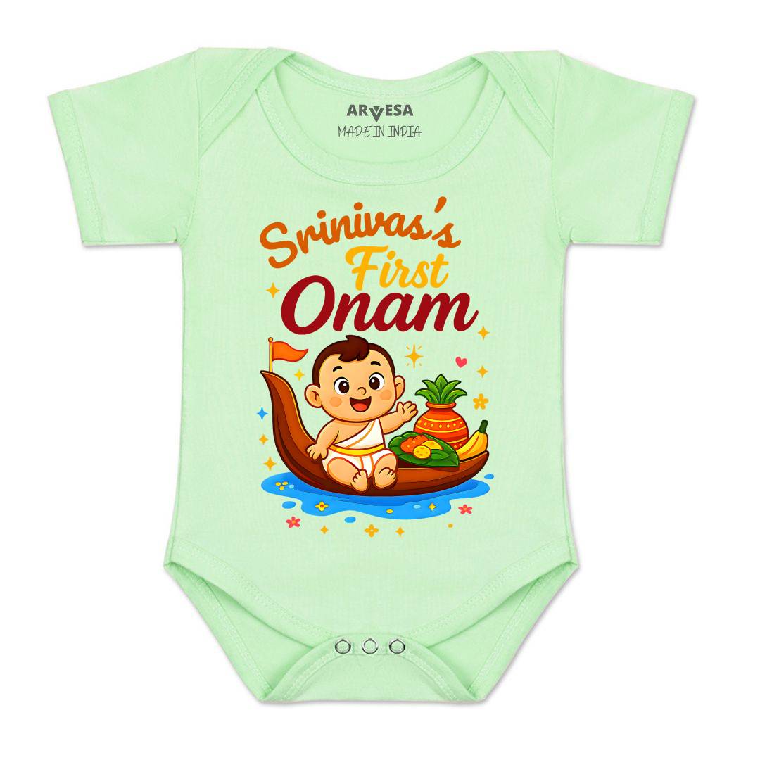Arvesa My First Onam Baby Boy & Girl Dress