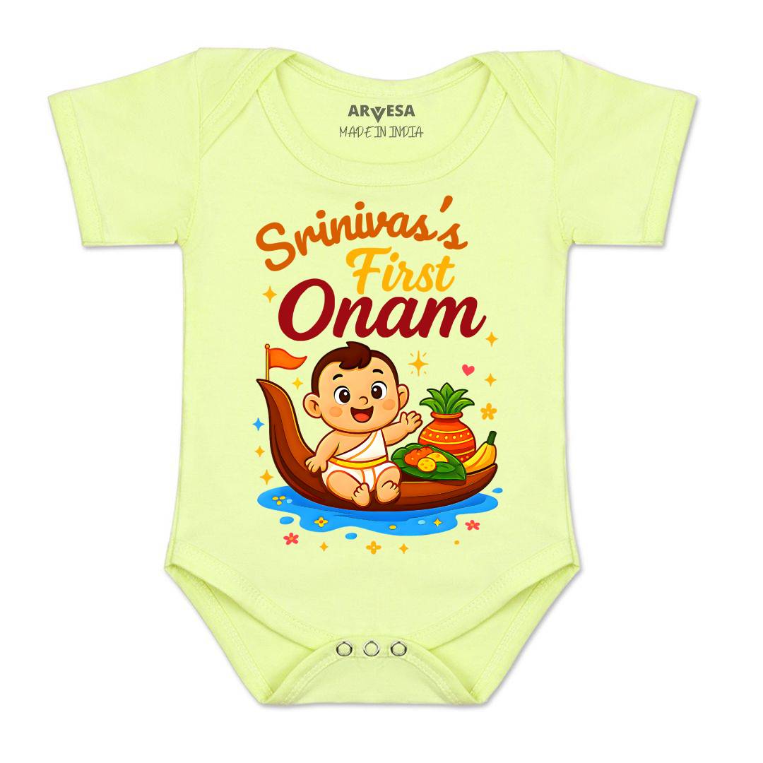 Arvesa My First Onam Baby Boy & Girl Dress