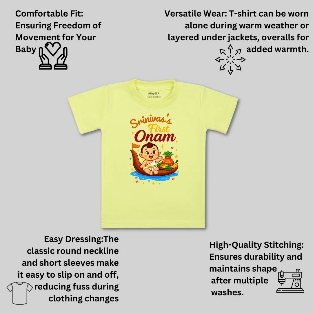 Arvesa My First Onam Baby Boy & Girl Dress