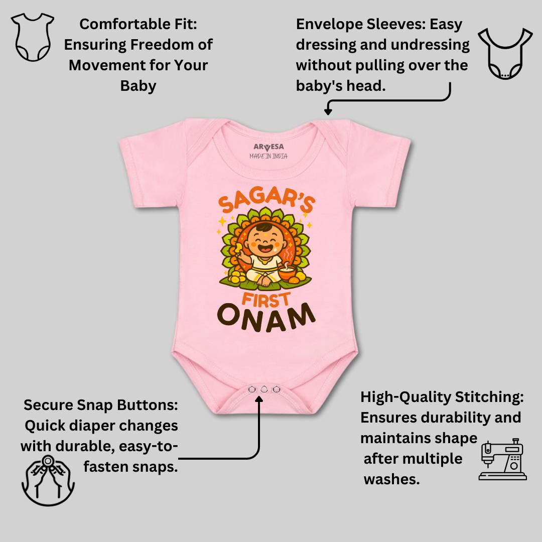 Arvesa My First Onam Baby Boy & Girl Dress