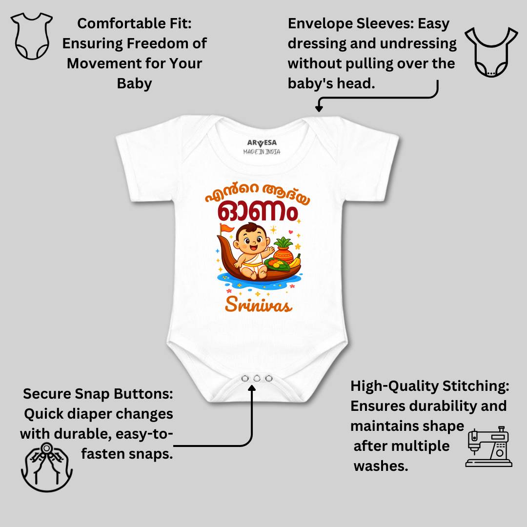 Arvesa My First Onam Baby Boy & Girl Dress