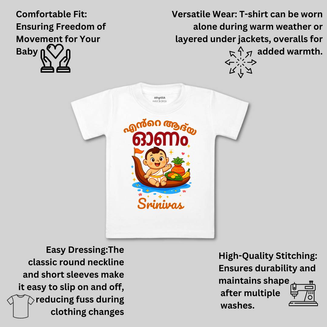 Arvesa My First Onam Baby Boy & Girl Dress